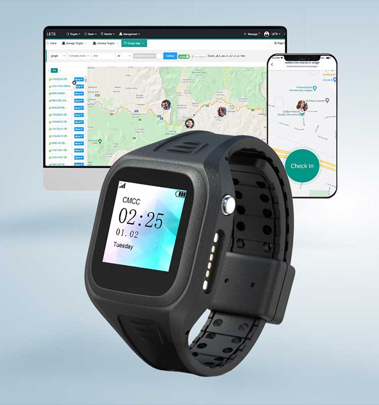 전자 손목 모니터